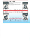 RUOTA GRIGIA CON PERNO E FRENO TBBF CEBORA DIAMETRO 60 80 100 125 Fai da te/Prodotti per la costruzione/Prodotti per il trasporto materiali/Rotelle industriali/Rotelle piatte Trade Shop italia - Napoli, Commerciovirtuoso.it