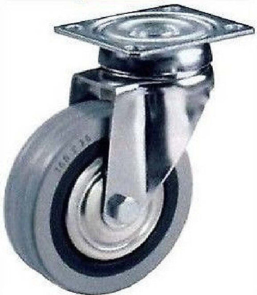 RUOTA GRIGIA CON PIASTRA GIREVOLE TBP CEBORA DIAMETRO 60 80 100 125 Fai da te/Prodotti per la costruzione/Prodotti per il trasporto materiali/Rotelle industriali/Rotelle piatte Trade Shop italia - Napoli, Commerciovirtuoso.it