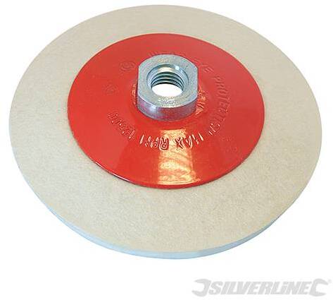 Ruota in feltro conica per lucidatura di metalli pietra vetro plastica silverline offerta