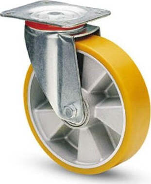 Ruota-industriale-Avo-Valsecchi-06167-Vulkolan-37-Silver-e-Giallo