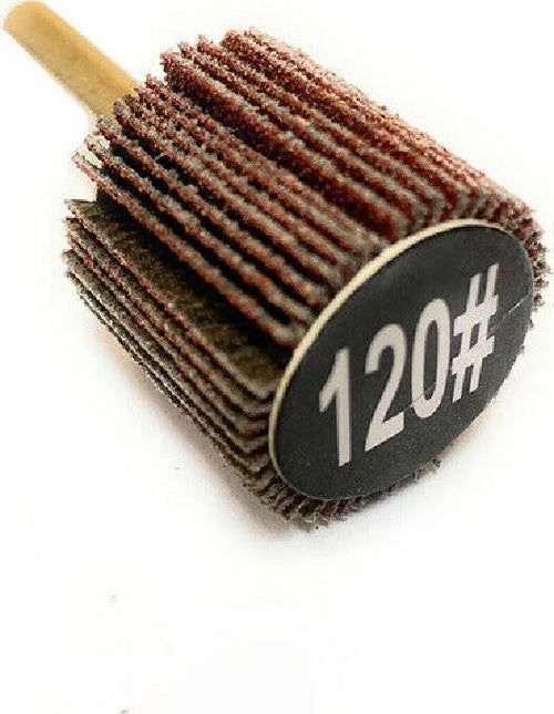Ruota Lamellare Con Carta Abrasiva Grana P120 25mm Mola Punta Trapano Levigare Casa, arredamento e bricolage > Bricolage e fai da te > Elettroutensili > Punte per Trapano Trade Shop italia - Napoli, Commerciovirtuoso.it
