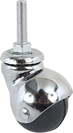 RUOTA-PER-MOBILI-ART.165/B-ø-50---perno-mm-8-x-15---nera-Avo