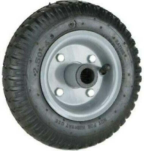 Ruota pneumatica per carrelli attacco lungo mm 260 x 85 - portata kg 150 ideal star