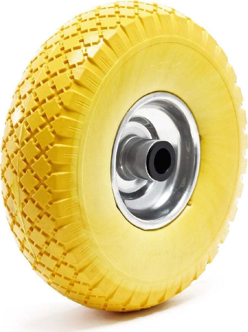 Ruota poliuretanica per carrelli a due mozzi e disco in metallo Giardino e giardinaggio/Giardinaggio/Carrelli contenitori e vagoni/Carriole La Zappa - Altamura, Commerciovirtuoso.it