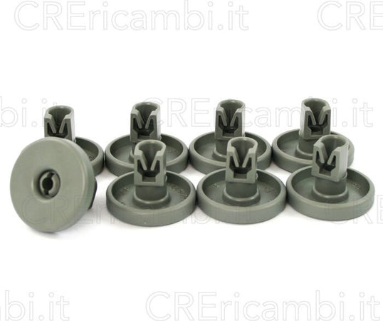 Ruote-Grandi-x8-Cestello-Inferiore-per-Lavastoviglie-AEG,-ELECTROLUX,-ZANUSSI