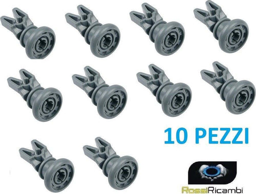 RUOTE LAVASTOVIGLIE BEKO CESTO SUPERIORE 1885800500 - 10 PEZZI Casa e cucina/Grandi elettrodomestici/Accessori e parti di ricambio/Ricambi e accessori per lavastoviglie/Altri ricambi per lavastoviglie Rossi Ricambi - Venetico Marina, Commerciovirtuoso.it
