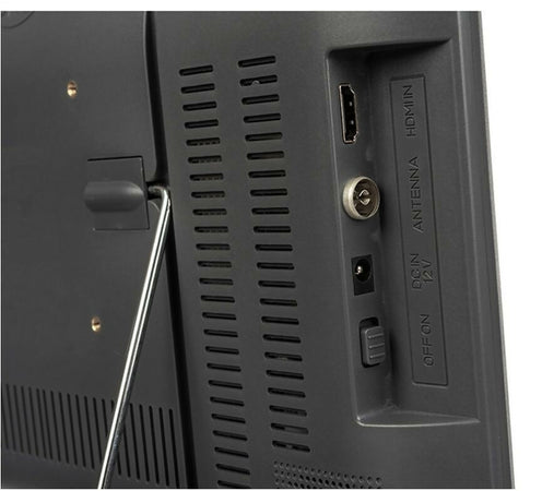 Televisore portatile LED 14" Pollici FULL HD XORO PTL 1400 V2 DVB-T2 H.265/HEVC 10 bit con Antenna Digitale Terrestre Amplificata per esterni NAO-001 SUPERIOR