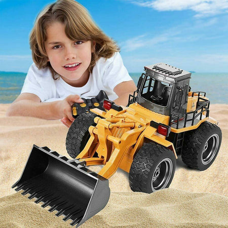 Ruspa Bulldozer Radiocomandato Trattore Caricatore Frontale Giocattolo Bambini Giochi Telecomandati Trade Shop italia - Napoli, Commerciovirtuoso.it