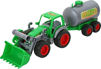 Ruspa Giocattolo Polesie giocattoli - Technic Ruspa con Cisterna in Scatola Idea Regalo per Bambini Di +1 Anni Giochi e giocattoli/Veicoli/Radiocomandati e telecomandati/Auto e camion/Veicoli da cantiere Liquidator Italia - Nicosia, Commerciovirtuoso.it