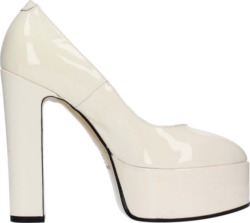 RUSSEL-&amp;-BROMLEY-Scarpe-con-Tacco-Bianco-da-donna