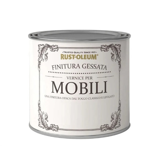 RUST-OLEUM - VERNICE LEGNO CHALKY EFFETTO GESSATO COLORE ROSA CINA 0,5L