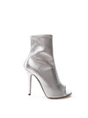 Giuseppe Zanotti Stivaletti Open Toe in Silver da donna
