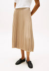 Tommy Hilfiger GONNA FLUID PLEATED PULL ON MIDI SKIRT da donna
