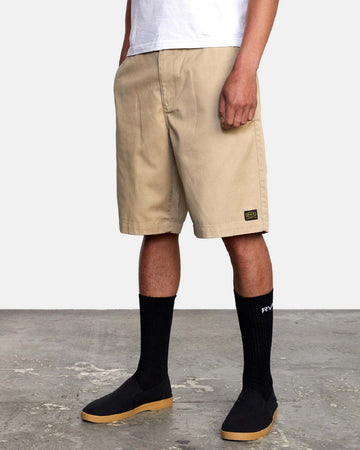 Rvca Bermuda Uomo Recession Collection Americana 22'' Pantaloni Corti Beige Uomo Pantaloncini 5 Tasche Moda/Uomo/Abbigliamento/Pantaloncini Snotshop - Roma, Commerciovirtuoso.it