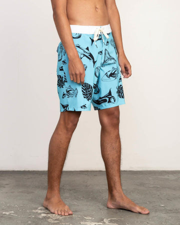 Rvca Costume Uomo Trunk Print 19'' Boardshort N1 Bsrjrvp9 Costume Uomo Stampa Allover N1BSRJRVP9 Moda/Uomo/Abbigliamento/Mare e piscina/Slip e parigamba Snotshop - Roma, Commerciovirtuoso.it