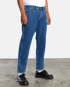 Rvca Jeans Uomo New Dawn Denim Pantaloni 5 Tasche Straight Fit Chiusura Con Bottoni Etichetta Rvca 100% Cotone Moda/Uomo/Abbigliamento/Jeans Snotshop - Roma, Commerciovirtuoso.it