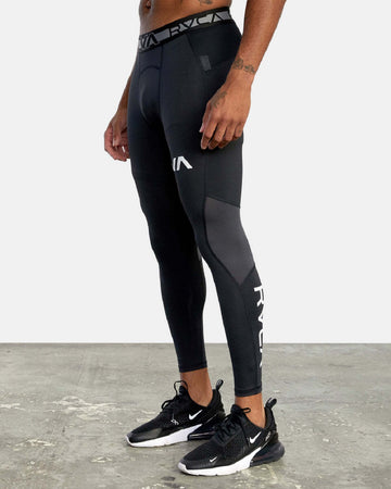 Rvca Leggins Uomo Compression Neri logo Bianco Calzamaglia Senza Piedi Leggings Sport Uomo Allenamento Sport e tempo libero/Abbigliamento sportivo/Uomo/Pantaloni e pantaloncini/Calzamaglie e leggings/Calzamaglie e leggings sportivi Snotshop - Roma, Commerciovirtuoso.it