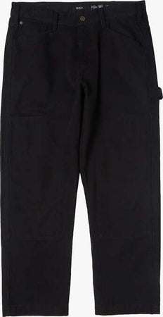 Rvca Pantaloni Uomo Chainmail Neri Pantalone Relaxed Con Ginocchia Rinforzate Nero 5 Tasche 100% Cotone Moda/Uomo/Abbigliamento/Pantaloni Snotshop - Roma, Commerciovirtuoso.it