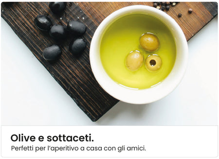 Olive e sottaceti