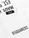 DSQUARED2 T-Shirt con Stampa Dsquared2 da donna