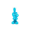 Funky Scultura Pop Scacciaguai - Dito Medio Azzurro h.12