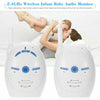 2.4GHz Senza Fili Audio Baby Monitor Citofono Piangere Allarme Sicurezza bambino