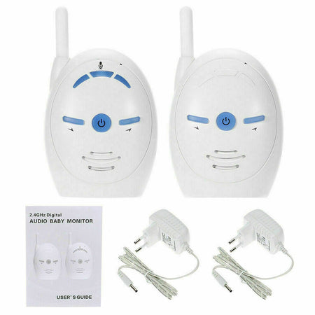 2.4GHz Senza Fili Audio Baby Monitor Citofono Piangere Allarme Sicurezza bambino