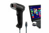 Lettore codice a barre pistola scanner codice 1D laser con cavo usb Q-A202