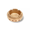 Spartifiamma ottone centrale tripla corona piano cottura Ilve originale A/478/16