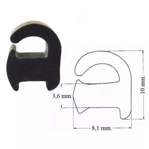 Gommino piedino griglie piani cottura Nardi antigraffio