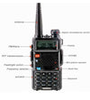 ricetrasmittente Walkie Talkie Con Base Di Ricarica Andowl QY-5RL Potenza 4800