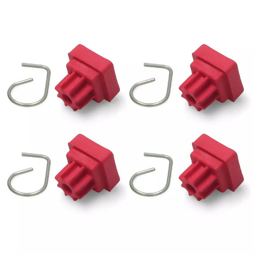 Kit 4 gommini griglia piano cottura Smeg 764010175 gommino pva pvb