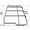 Griglia destra piano cottura Rex Electrolux Zanussi cm.43,5 x 27- 3546400049