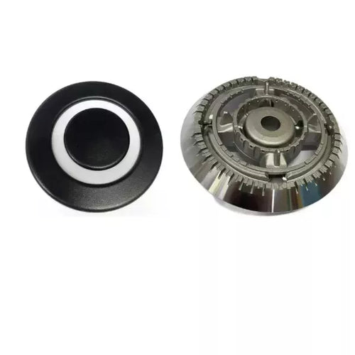 Foster spartifiamma cucina bruciatore + piattelli tripla corona satinati