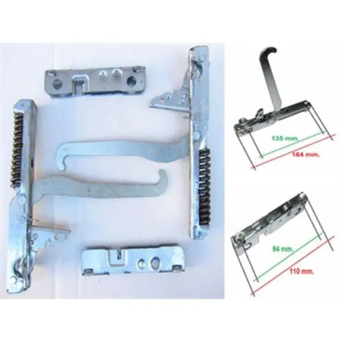 Glem gas cerniere forno con portarullino porta sportello forno