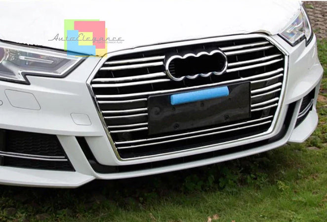 MODANATURE AUDI A3 8V 2017+ LIFT CROMATURE ADESIVE PER GRIGLIA ANTERIORE