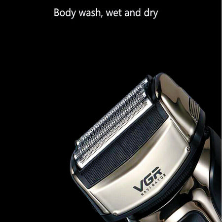 RASOIO TAGLIA CAPELLI ELETTRICO REGOLA BARBA RICARICABILE VGR V-303