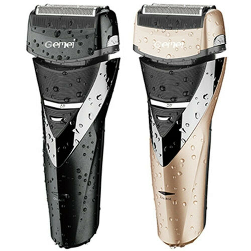 RASOIO ELETTRICO RICARICABILE A 3 LAME PER BARBA GM7060 RASATURA TESTINA 3W