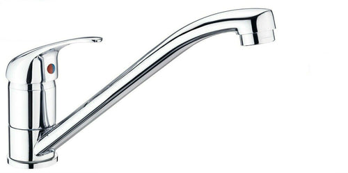 RUBINETTO MISCELATORE CASA CUCINA BAGNO LAVABO ACCIAIO INOX 20060