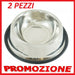 2X CIOTOLA ANTISCIVOLO PER CANI GATTI CIBO ACQUA CANE GATTO PICCOLA TAGLIA 18CM