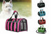 TRASPORTINO CANE GATTO PIEGHEVOLE A SPALLA 41x25x26 CM BORSA PASSEGGIO ANIMALI