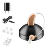 Mini apparecchio acustico ricaricabile amplificatore suoni udito orecchio 1088F