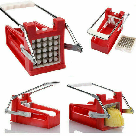 Taglia Patate per patate fritte Affetta Lame Inox Patatine Bastoncino Cucina