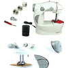 Macchina per cucire cucitrice MINI 4in1 portatile da viaggio pedale rocchetti of