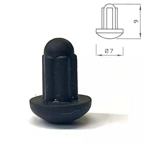 Gommino griglia cucina piani cottura Rex Electrolux paracolpi antigraffio