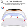 LAMPADA LED UV SUN H9 PLUS FORNETTO 88W UNGHIE NAIL RICOSTRUZIONE COLATA 2 IN 1