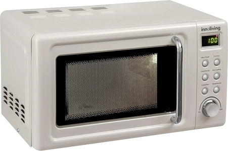 Innoliving  Forno a microonde vintage beige