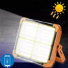 m MU Faretto LED Portatile Ricarica Solare e USB 15W 20W 27W 35W LED