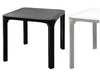 TAVOLI TAVOLO IN RESINA RATTAN OLE' CM.80X80XH72 ARREDO GIARDINO