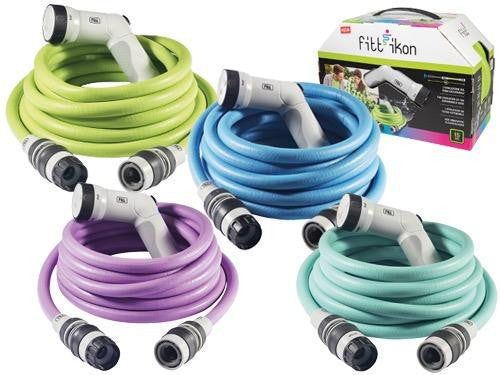 TUBI ESTENSIBILI DA GIARDINO 6 STRATI 1/2 DA 15MT VARI COLORI